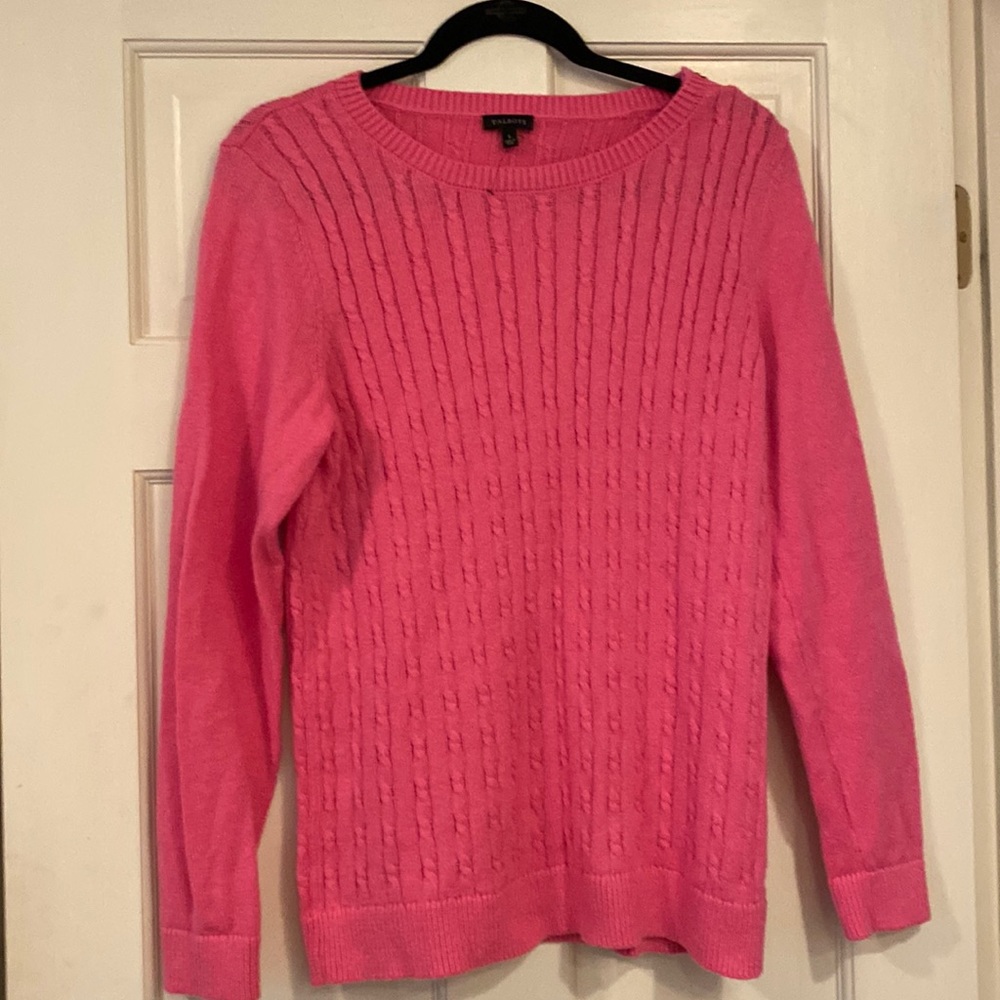 Talbots cable knit sweater